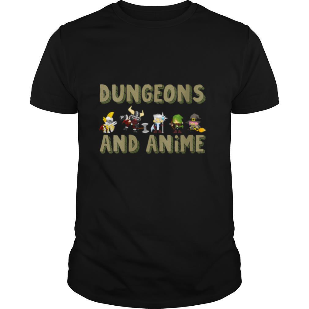 Dungeons And Anime Senpai Japanese Episode Noodles Top Anime shirt