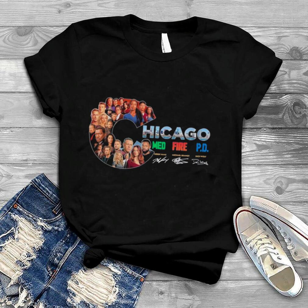 The Chicago Film With Med Fire Pd Signatures shirt