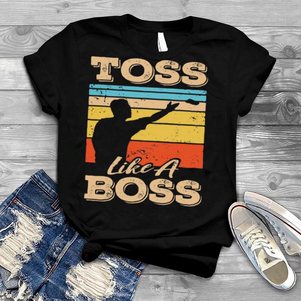 Toss Like A Boss Cornhole Vintage Shirt