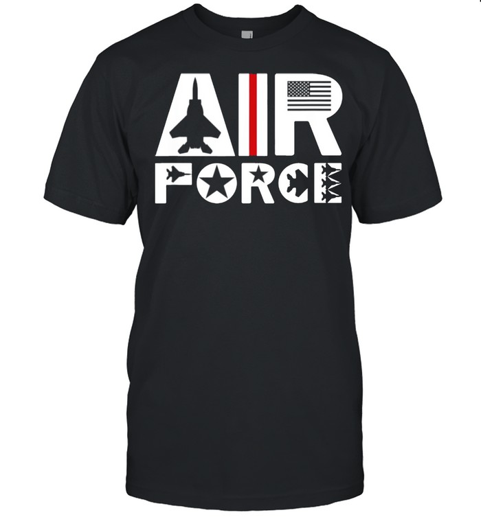 Air Force with F15 Jet Shirt