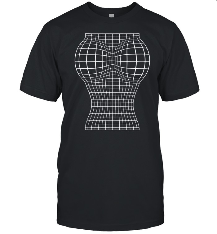 Big Boob Optical Illusion Cool Large Chest shirt