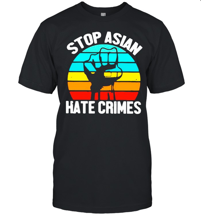 Black Lives Matter – Stop Asian Hate Crimes Vintage shirt
