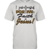 Christian I just tested positive for faith in Jesus Leopard  Classic Men's T-shirt