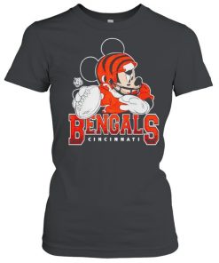 Cincinnati Bengals Disney Mickey  Classic Women's T-shirt