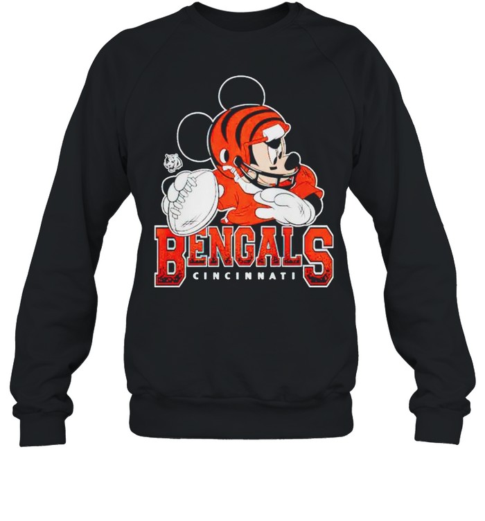 Cincinnati Bengals Disney Mickey  Unisex Sweatshirt