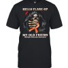 Death Hello Flare Up My Old Friend With Multiple Sclerosis Awareness  Classic Men's T-shirt