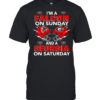 Im a Falcon on Sunday and a Georgia on Saturday  Classic Men's T-shirt