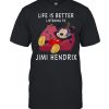 Mickey Mouse Life Is Better Listening To The Jimi Hendrix  Classic Men's T-shirt
