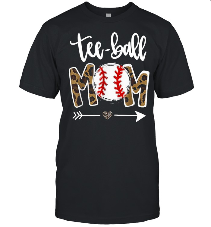 Mom Leopard Teeball Mom Mothers Day 2021 shirt