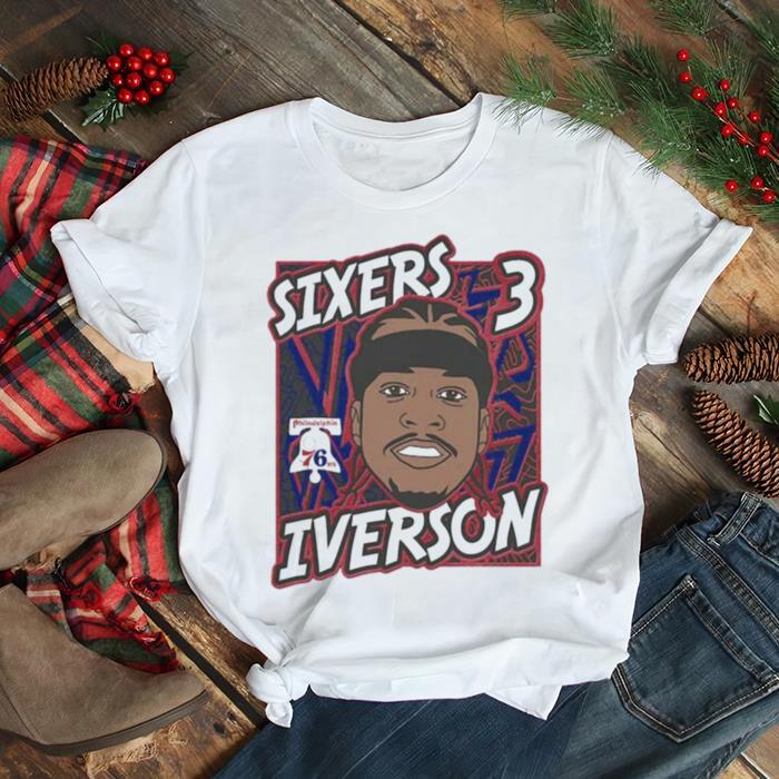 Philadelphia 76ers Allen Iverson King of the Court player shirt