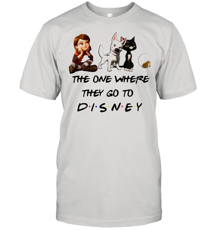 The One Where They Go To Bolt Disney T-shirt