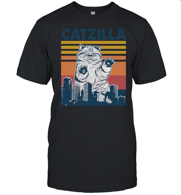 Vintage Catzilla – Kong And Godzilla Movie 2021 shirt