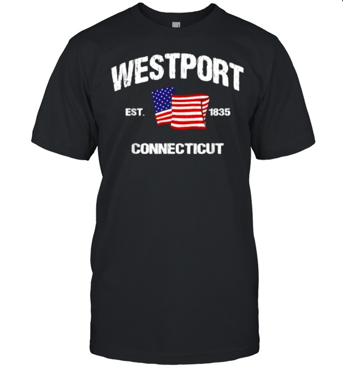 Westport Connecticut CT USA Stars And Stripes Shirt