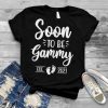 Womens Soon To Be Gammy Est 2021 New Mom Mother's Day T Shirt