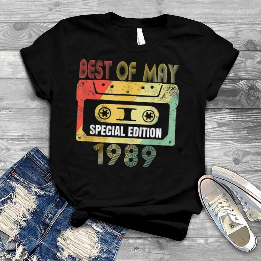 32nd Birthday Special Edition May 1989 Birthday T Shirt