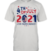 4th Of July 2021 The Masked Patriot  Classic Men's T-shirt