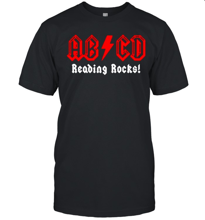 ABCD reading rocks shirt
