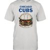 Chicago Cubs burger baseball  Classic Men's T-shirt