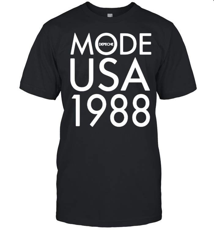 Depeche mode usa 1988 shirt