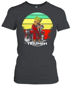 Groot hug Triumph Motor logo vintage  Classic Women's T-shirt