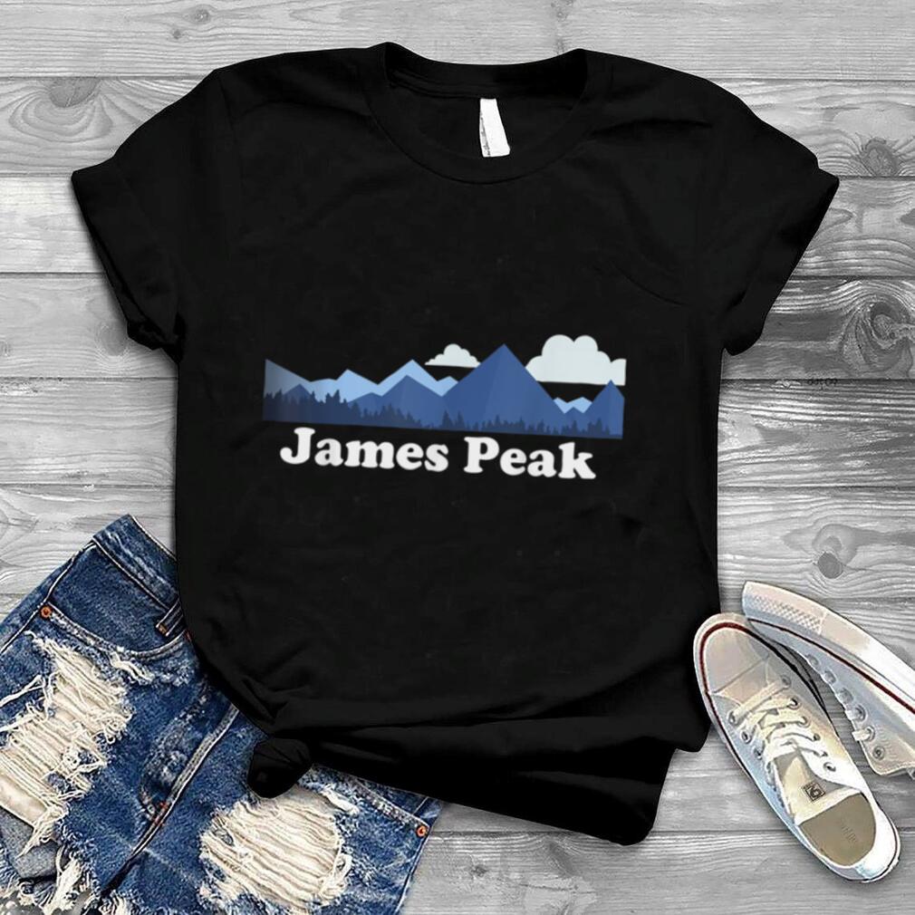 James Peak Bagger Colorado Rocky Mountains CO Climbing T Shirt