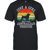 Just A Girl Who Loves Australian Terrier Dog  Classic Men's T-shirt