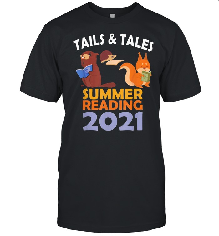 Summer Reading 2021 Tails and Tales Librarian Prize shirt