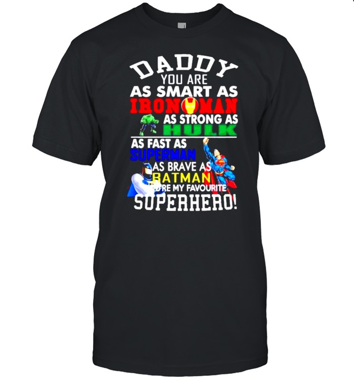 Superhero Dad Marvel Dad shirt
