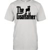 The Goatfather Goat Father Animal Love  Classic Men's T-shirt