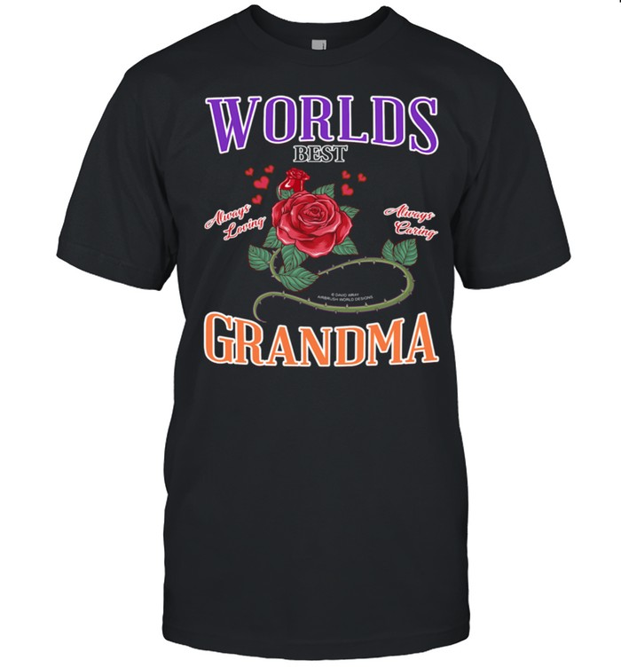 World’s Best Grandma Mothers Day Novelty shirt