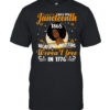 uly 4th Juneteenth 1865 Because My Ancestor Weren’t Free 1776 Black Women Shir Classic Men's T-shirt