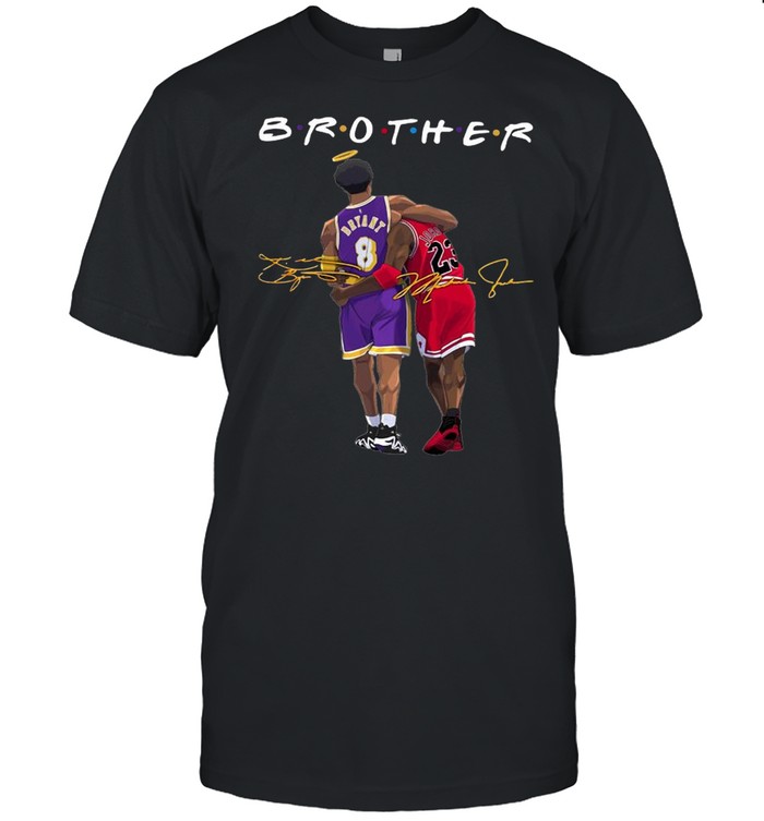 Brother Kobe Bryant And Michael Jordan Signatures shirt