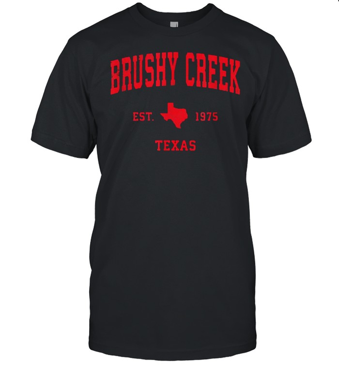 Brushy Creek Texas TX Est 1975 Vintage Sports T-Shirt