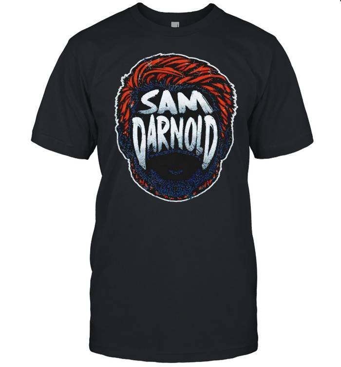 Carolina Football Sam Darnold Player Silhouette signature shirt