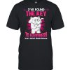 Elephant I’ve Found The Key To Happiness Stay Away Idiots T- Classic Men's T-shirt