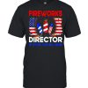 Fireworks Director If I Run You Run US 4th of July T-Shirt Classic Men's T-shirt