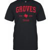 Groves Texas TX Est 1916 Vintage Sports T-Shirt Classic Men's T-shirt