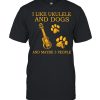 I Like Ukulele And Dogs And Maybe 3 People Shirt Classic Men's T-shirt