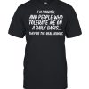 I’m Finnish And People Who Tolerate Me On A Daily Basis They’re The Real Heroes T- Classic Men's T-shirt
