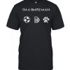 Im a simple man soccer beer dog paw  Classic Men's T-shirt