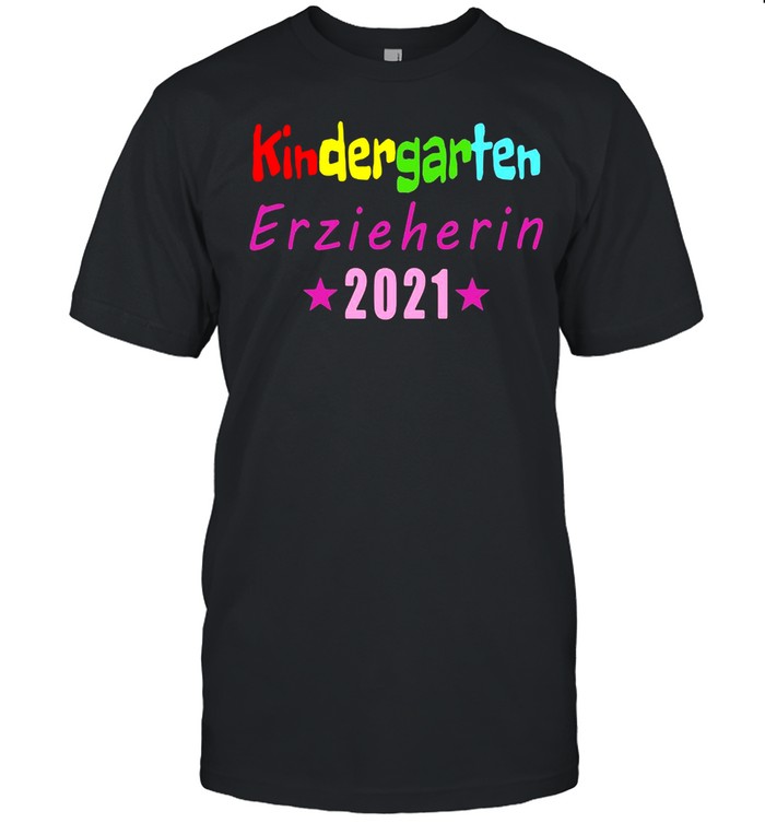 Kindergarten Erzieherin 2021 KITA Pädagogin Abschluss Langarmshirt Shirt