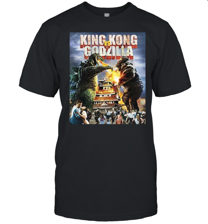 King Kong Vs Godzilla shirt