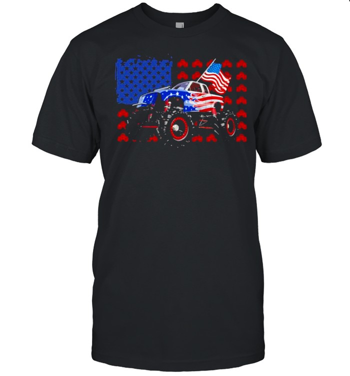 Love Jeep American Flag Shirt