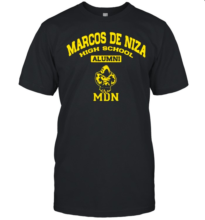 Marcos de niza high school alumini MDN shirt