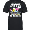 Mother and son a bond that can never be broken  Classic Men's T-shirt