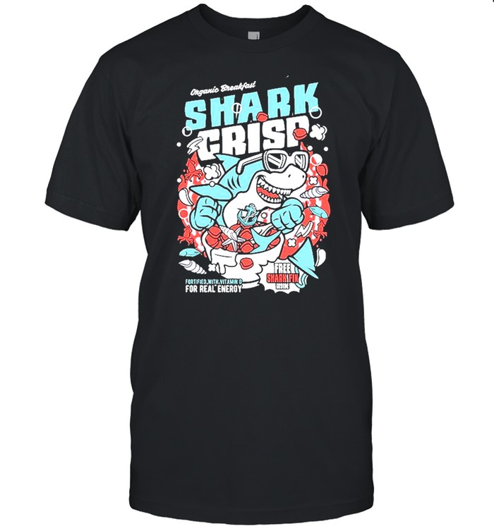 Organic breakfast shark crisp free shark fin inside shirt