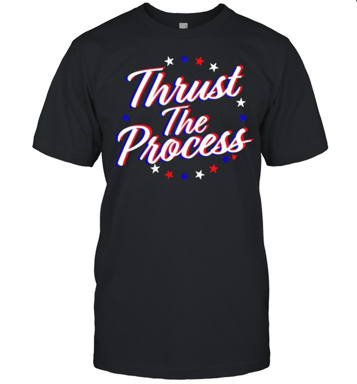 Philadelphia Basketball thrust the process shirt