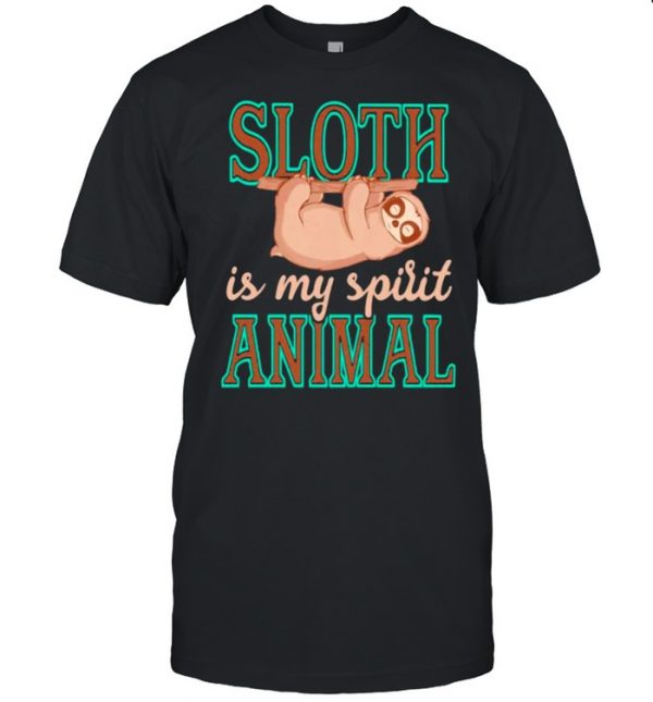 Sloth Is My Spirit Animal Shirt Classic Men's T-shirt