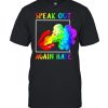 Speak Out Again Hate Mouth LGBT Shirt Classic Men's T-shirt