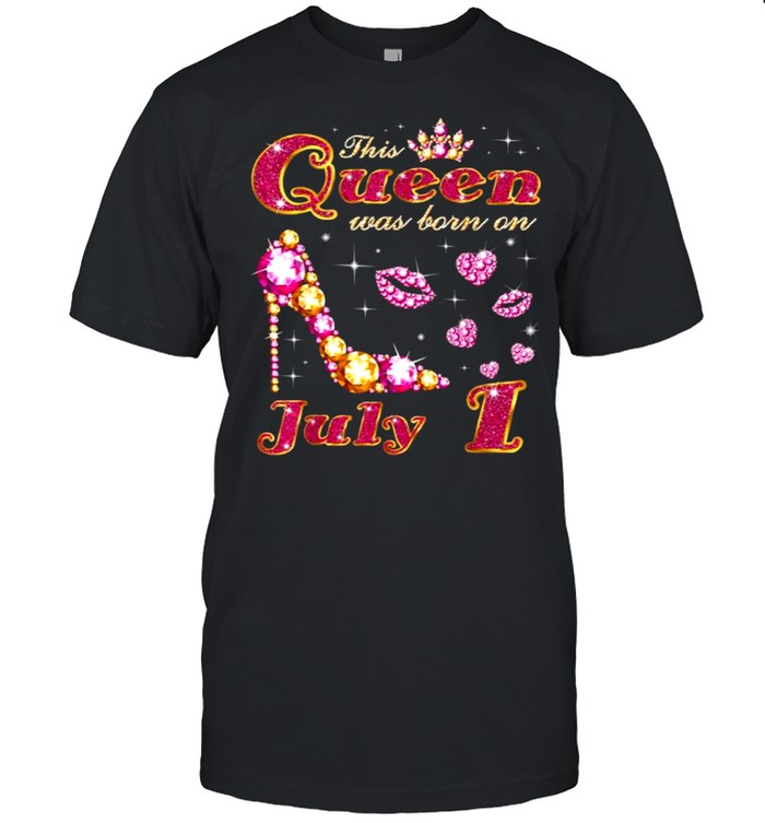 This Queen was born on July 1 T-Shirt